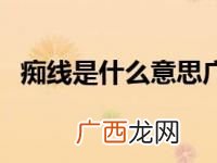 痴线是什么意思,“痴线”和“寸”是哪的方言。具体什么意思举点例子。说句话？