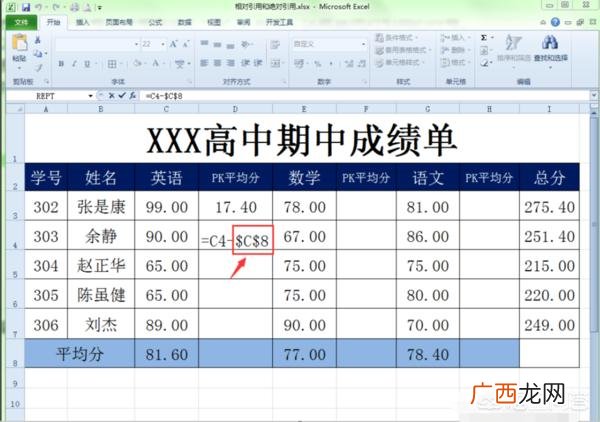 相对引用和绝对引用的区别,Excel中绝对引用与相对引用有什么区别?
