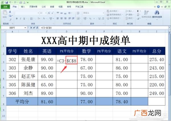 相对引用和绝对引用的区别,Excel中绝对引用与相对引用有什么区别?