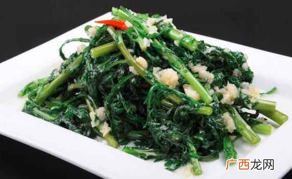 蚝油茼蒿的做法