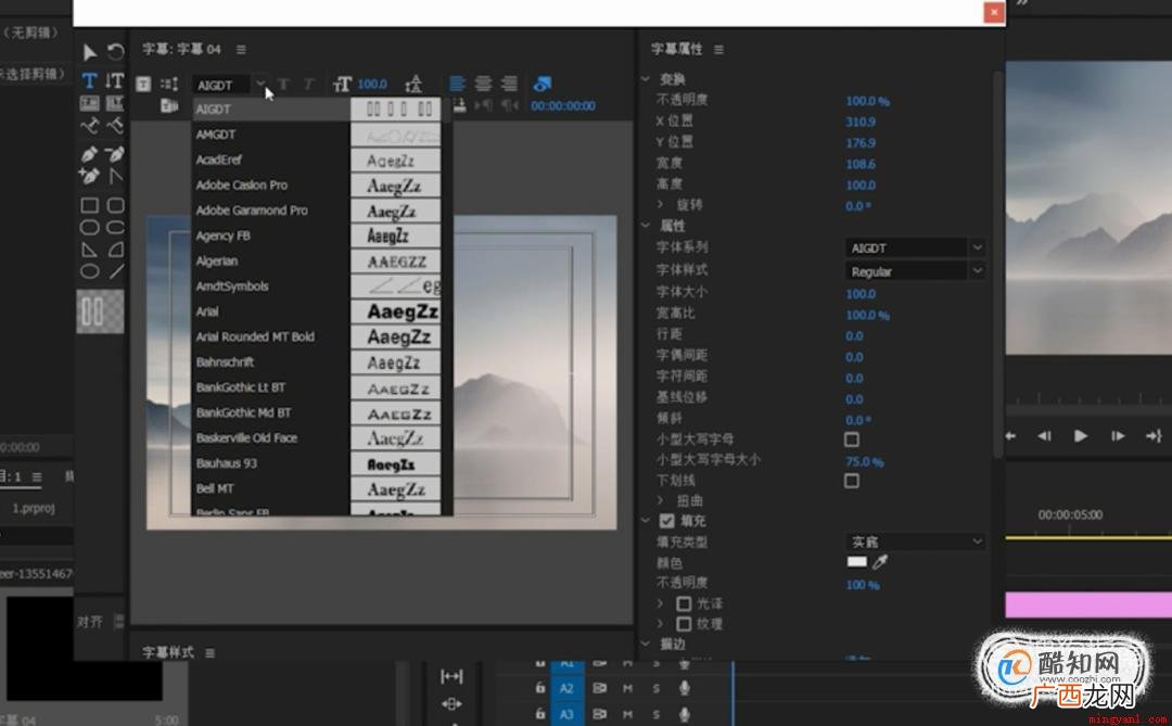 工具/材料pr操作方法 pr添加中文字幕显示乱码解决方法