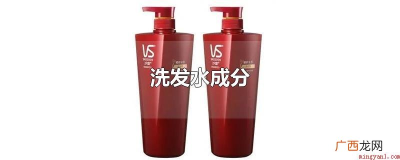 洗发水成分一般包括表面活性剂、气泡稳定剂、增稠剂、防腐剂、香 洗发水成分