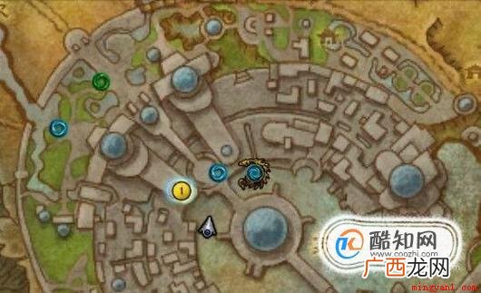 NPC奥露乐在地图上的位置坐标应该是47,66 魔兽世界《阿鲁因的请求》任务NPC在哪