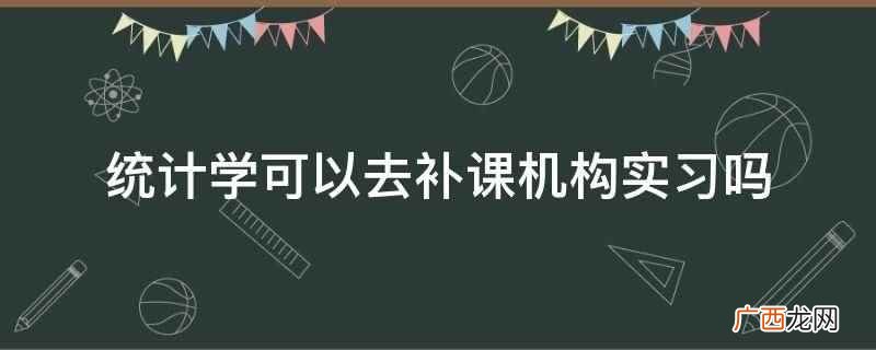 统计学可以去补课机构实习吗