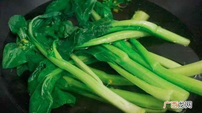 白灼芥蓝的做法