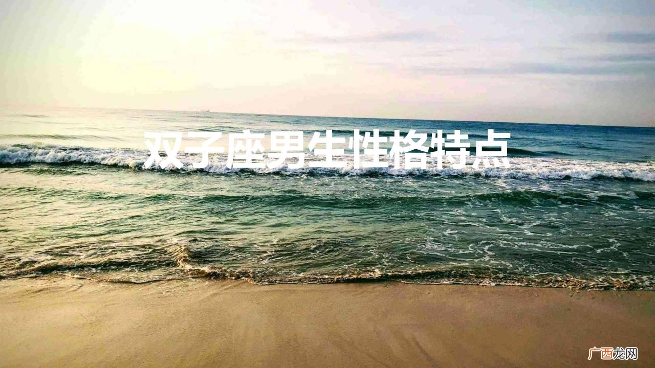 双子座男生性格特点优缺点 双子座男生性格特点