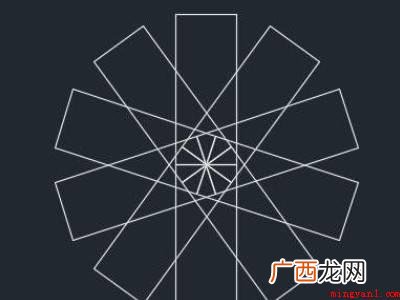 华为MateBook X下cad使用环形阵列的详细操作 环形阵列cad快捷键