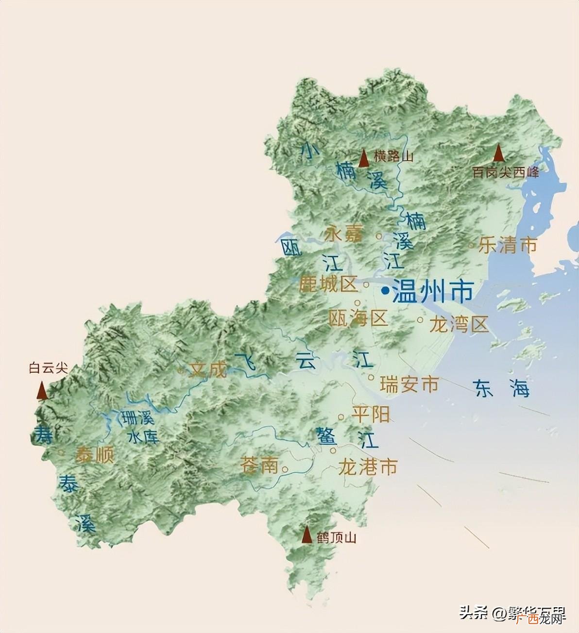 浙江温州的区划调整过程的历史介绍 温州几个区几个县