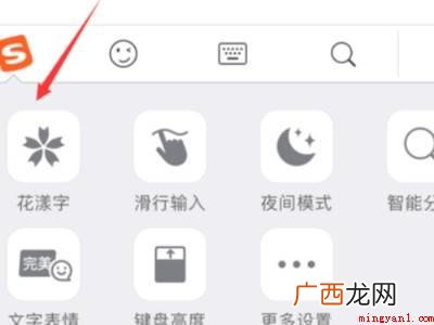 演示机型:Iphone 12 搜狗输入法怎么没有花漾字
