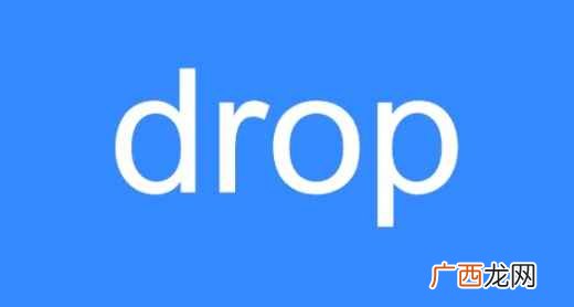 drop是什么意思