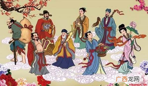 八仙有铁拐李、汉钟离、吕洞宾、张果老、曹国舅、韩湘子、蓝采和 八仙是哪几位？怎么排名？