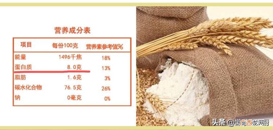 低筋面粉和高筋面粉有什么区别 低筋面粉和普通面粉的区别