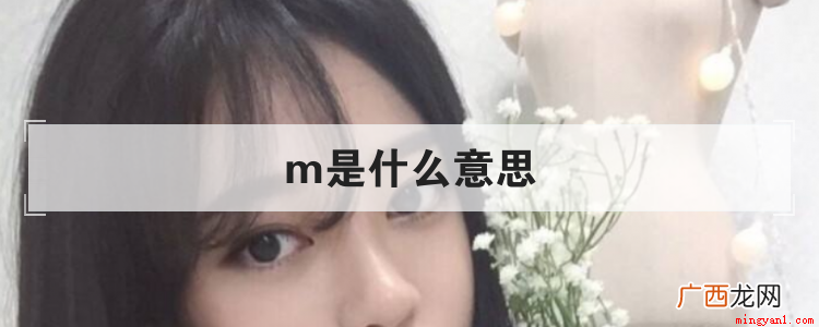 物理上的质量是什么意思 m是什么意思