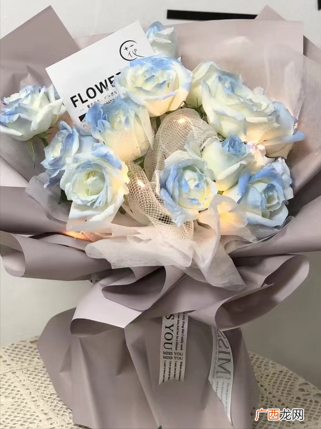 碎冰蓝适合送什么人 密西根碎冰蓝玫瑰花语和寓意