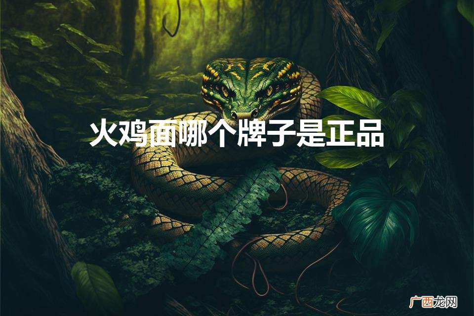 正宗火鸡面是什么牌子的 火鸡面哪个牌子是正品