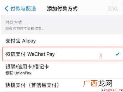 苹果手机怎么更改付款方式微信支付