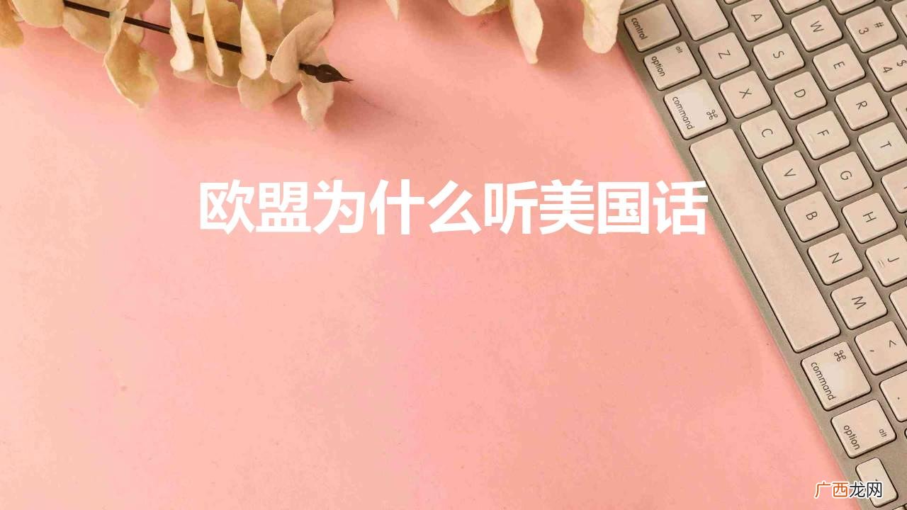 欧洲国家与美国的关系渊源 欧盟为什么听美国话