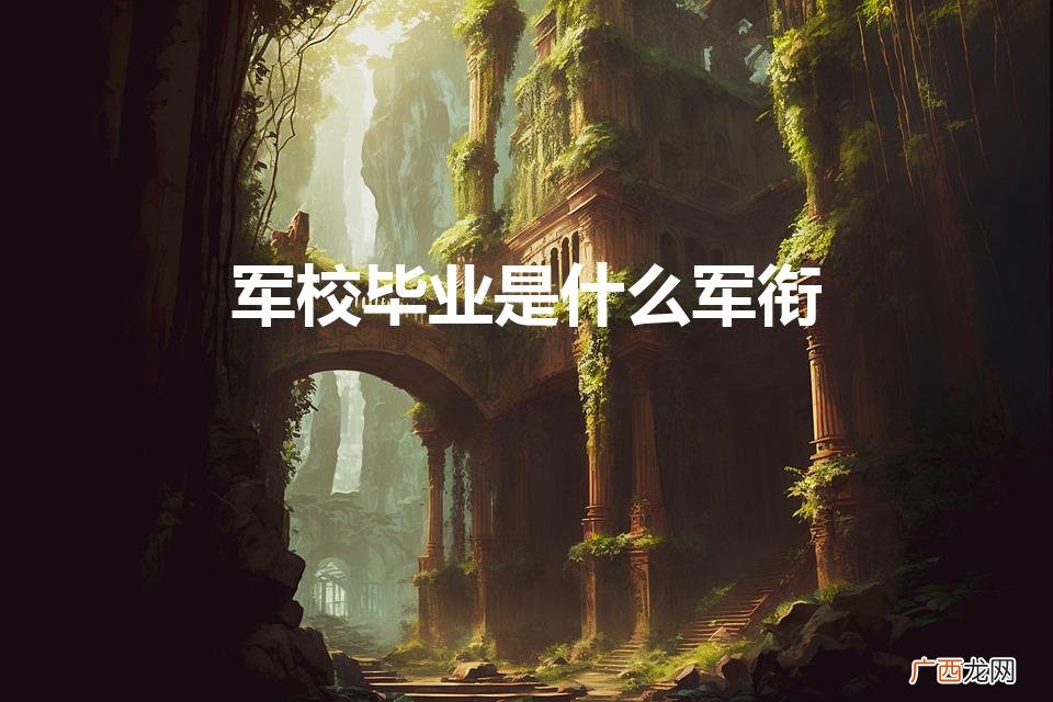 军校毕业是什么军衔（211军校毕业是什么军衔)