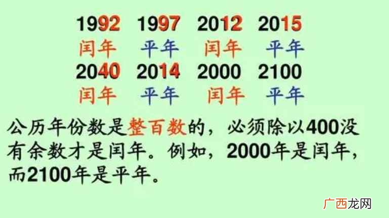 2022年的闰平年判定 2022年是闰年还是平年