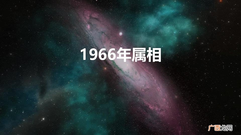 1966年属相是什么生肖 1966年属相