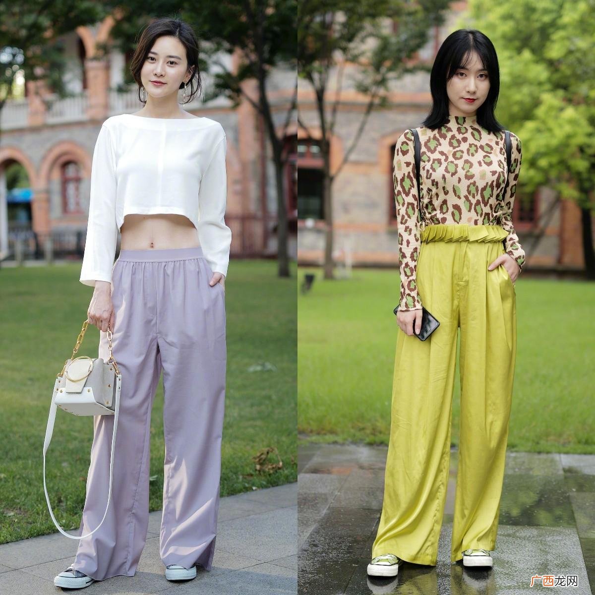阔腿裤可以搭配什么衣服 夏天阔腿裤配什么上衣好看图片