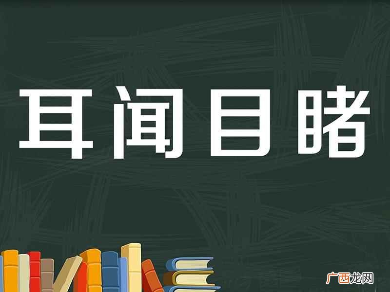 褒贬解析属中性成语造句 耳闻目睹
