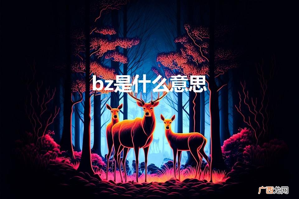 bz是什么意思（bz是什么梗网络用语污)