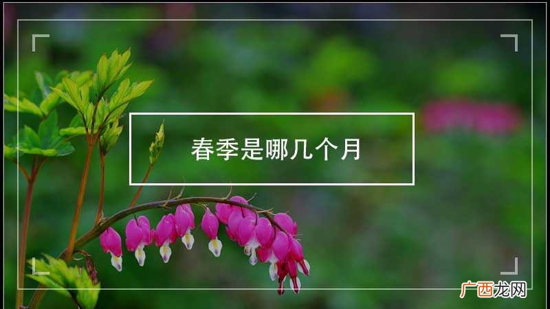 我国四季划分有不同标准 春季是哪几个月
