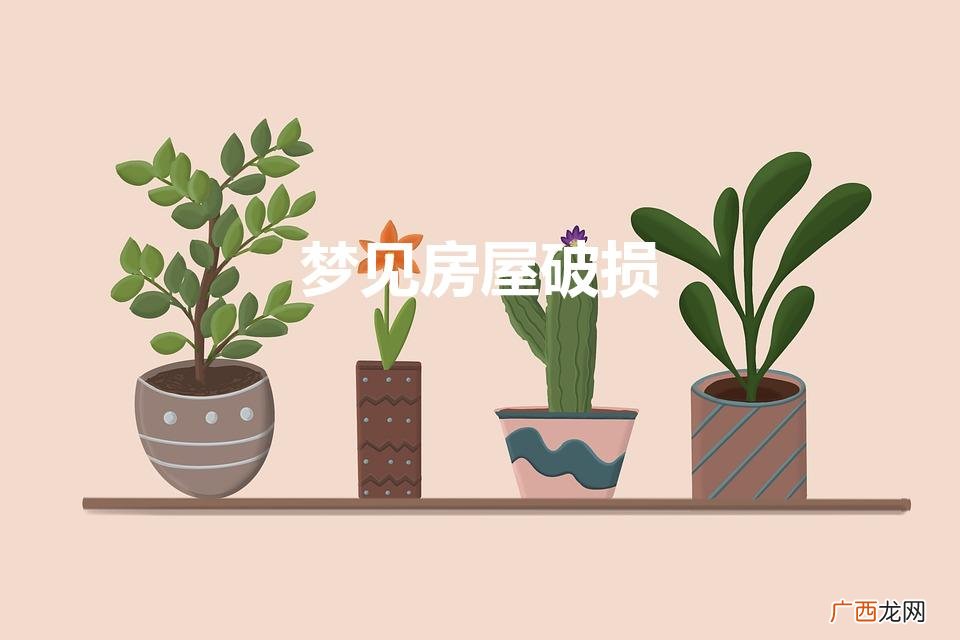 梦见房屋破损是什么征兆 梦见房屋破损