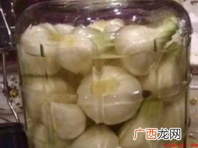白色糖醋蒜的制作方法和配方