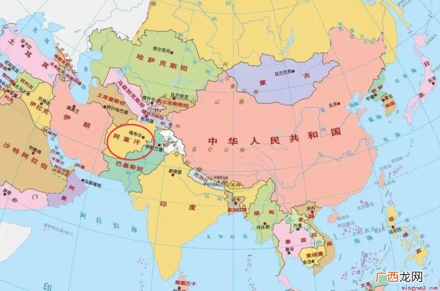 阿富汗是世界最不发达国家之一,领土中的五分之三交通不便 阿富汗是哪个国家的？
