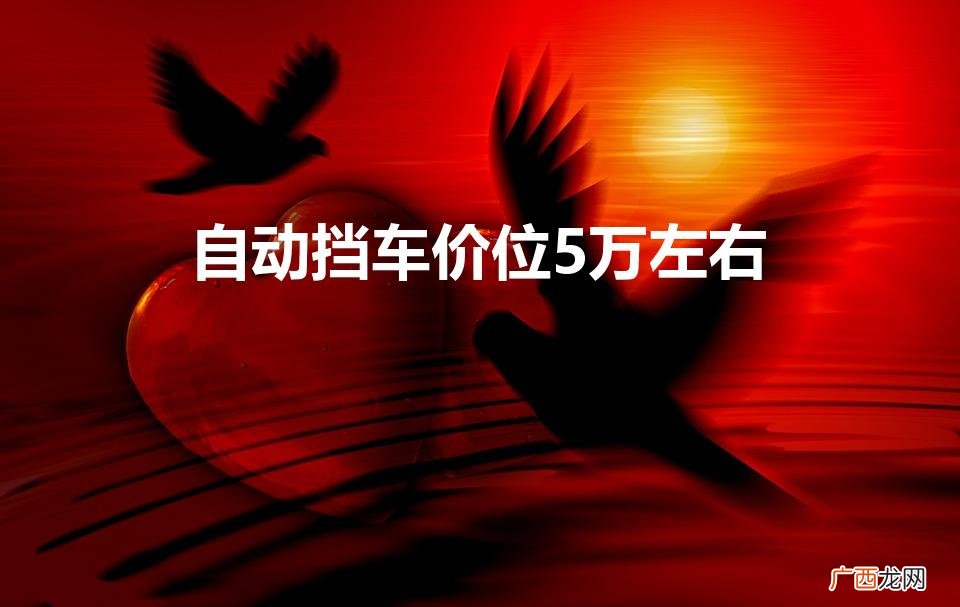 自动挡车价位5万左右女土小汽车 自动挡车价位5万左右