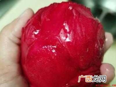 火龙果皮煮水做凉粉可以吗