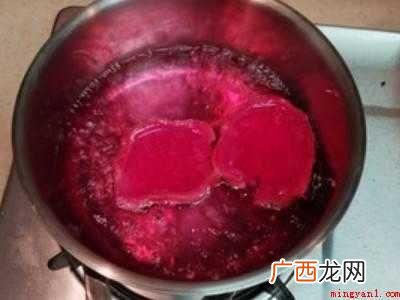 火龙果皮煮水做凉粉可以吗