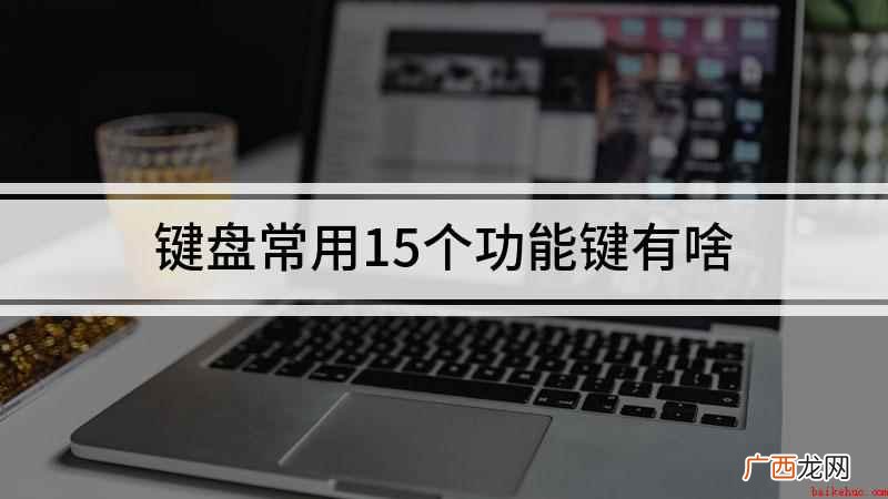 键盘常用15个功能键 键盘常用15个功能键有啥