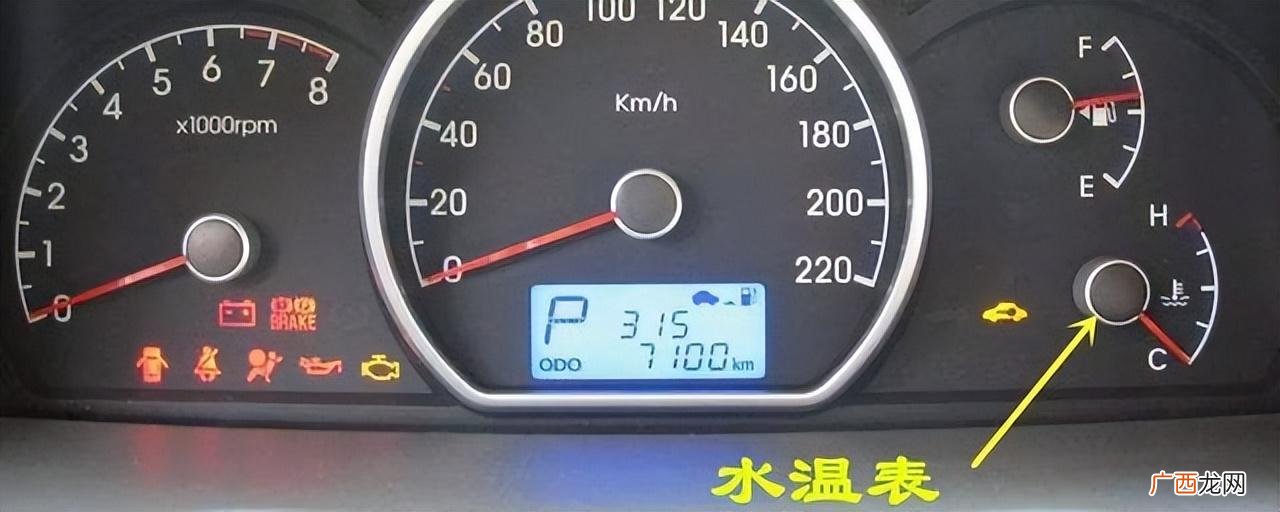 正常行驶时水温表正常展示图 汽车水温表多少算正常范围