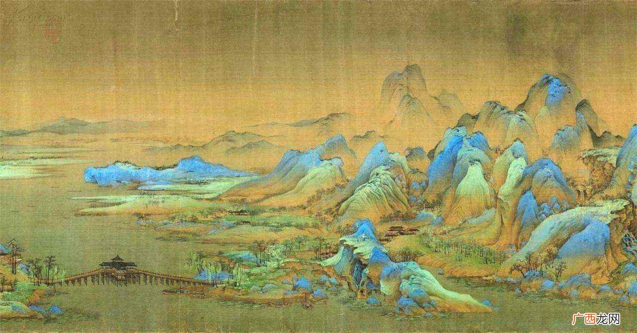 我国十大传世名画——《千里江山图》 千里江山图是谁画的