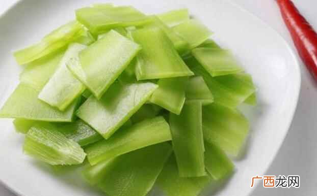 莴笋的功效与作用和危害 莴笋的功效与作用