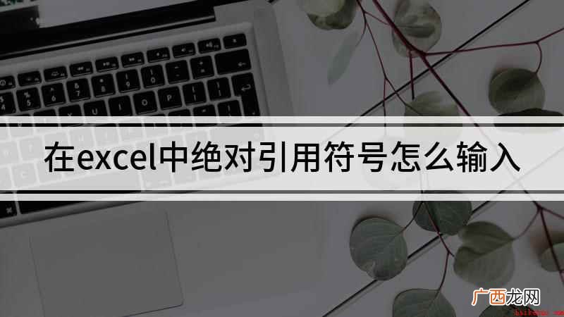 戴尔灵越7000,适用系统:Windows10 在excel中绝对引用符号怎么输入