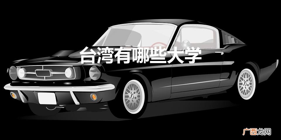 台湾有哪些大学