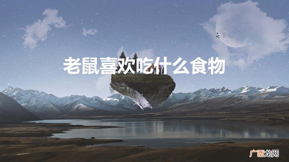 捉老鼠最有效又简单的方法 老鼠喜欢吃什么食物