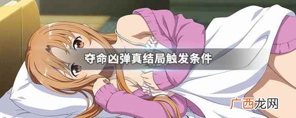 刀剑神域夺命凶弹中的真结局触发条件介绍 夺命凶弹真结局触发条件