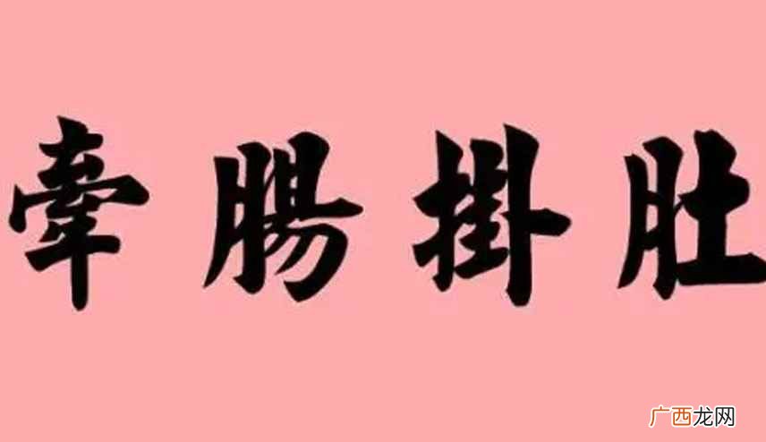 牵肠挂肚的意思是啥 牵肠挂肚的意思