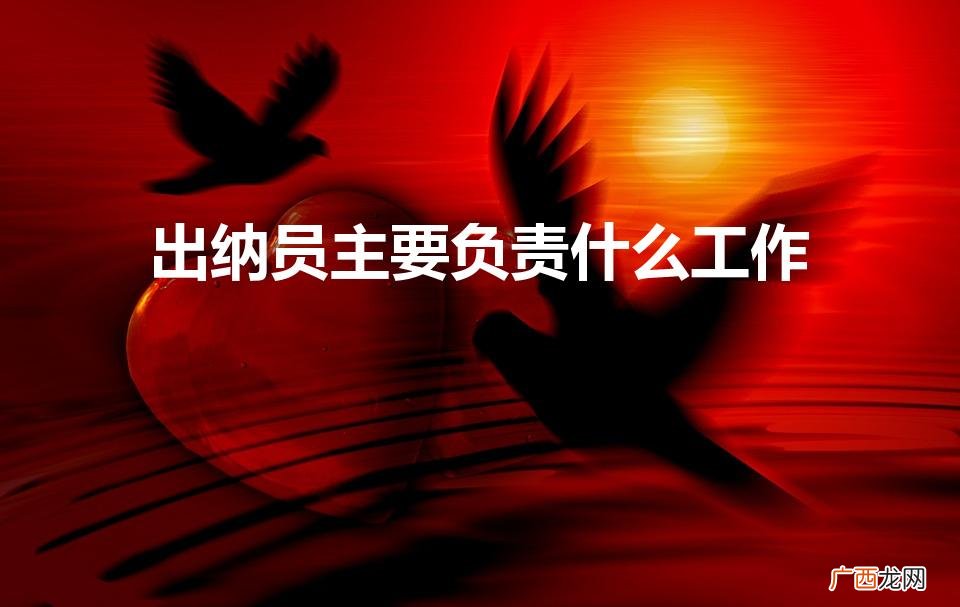 出纳员主要负责什么工作职责 出纳员主要负责什么工作
