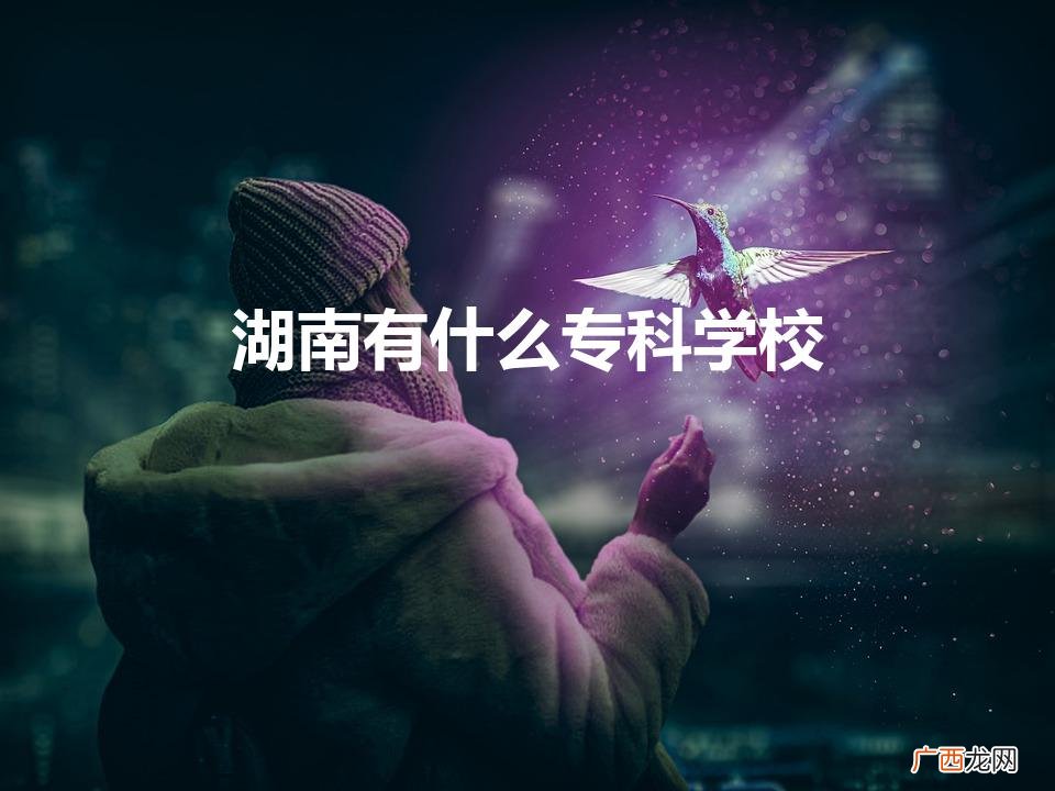 湖南大专院校有哪些 湖南有什么专科学校