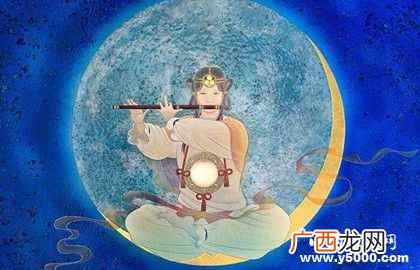 月读命：日本神话中夜之食原的统治者与月神
