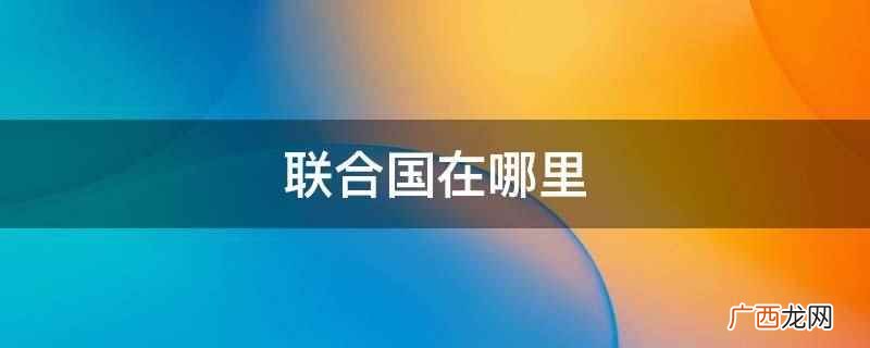联合国安全理事会常任理事国 联合国在哪里