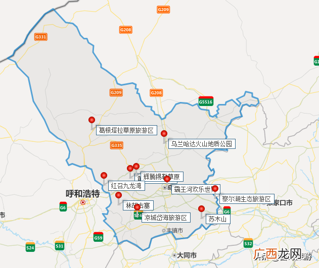 乌兰察布旅游必去十大景点 乌兰察布旅游景点攻略