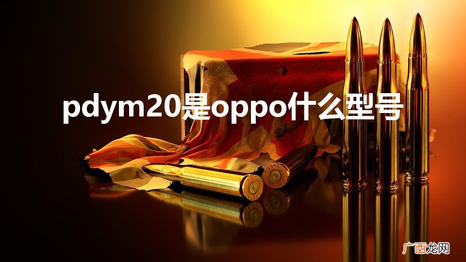 pdym20是什么型号手机 pdym20是oppo什么型号