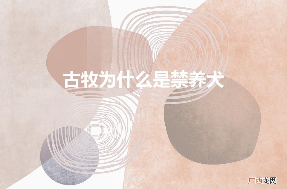 古牧为什么是禁养犬（中国家禁养的26种狗)